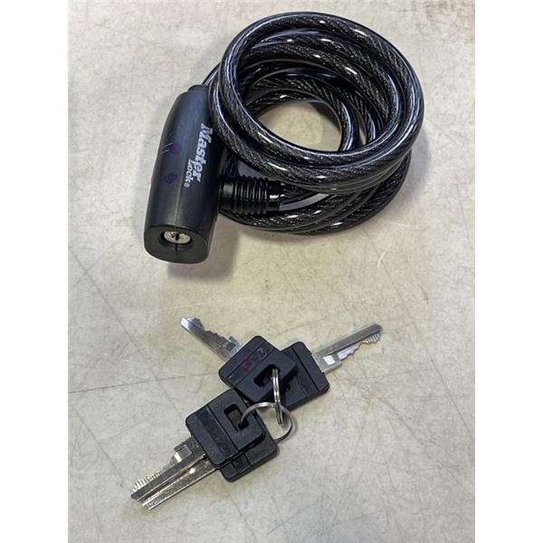 BIKE LOCK WITH KEYS
