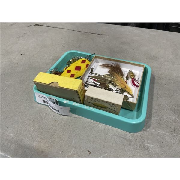 LOT OF VINTAGE SPINNER BAITS