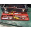 Image 4 : EATON TECOMASTER TOOL BOX AND ASSORTED HAND TOOLS
