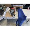 Image 1 : SIZE LARGE FISHING WAIDERS, CAR VAC AND SPOTLIGHT