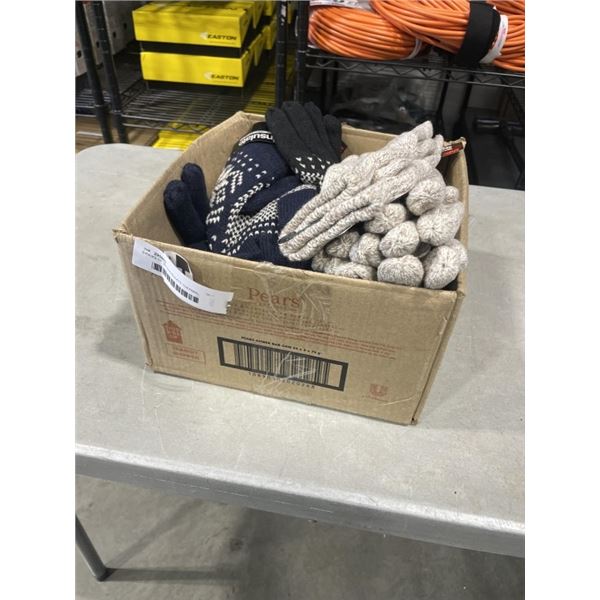 9 PAIRS OF 3M THINSULATE THERMAL GLOVES