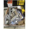 Image 3 : ASSORTED NEW GASKETS, CENTER CAPS, TIRE PLUGS, SQUEEGIES, VINTAGE SEATBELTS