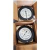 Image 2 : 3 NEW 6 INCH GAUGES, 2 PRESSURE AND 1 STRAIN GAUGE