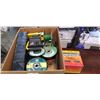 Image 1 : ASSORTED ROLL SOF ELECTRICAL WIRE, HEADLIGHTS, WORKLIGHT ETC