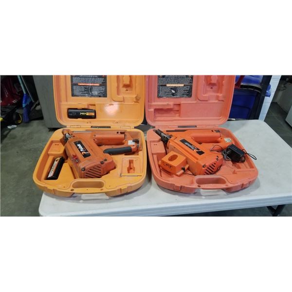 2 PASLODE NAILER WITH A CHARGER