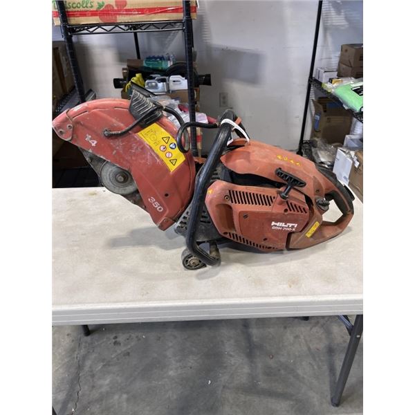 HILTI CONCRETE SAW - AS IS