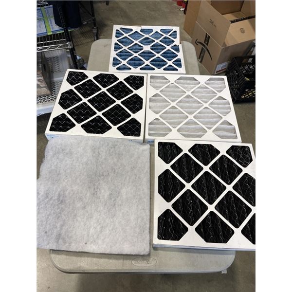 LOT OF AIR FILTERS