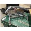Image 4 : VINTAGE MEAT SLICER, BATTERY CHARGER AND SHOP SUPPLY