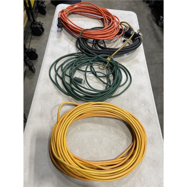 4 ELECTRICAL POWER CORDS