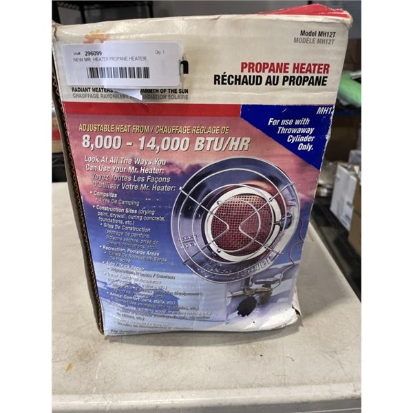 NEW MR. HEATER PROPANE HEATER