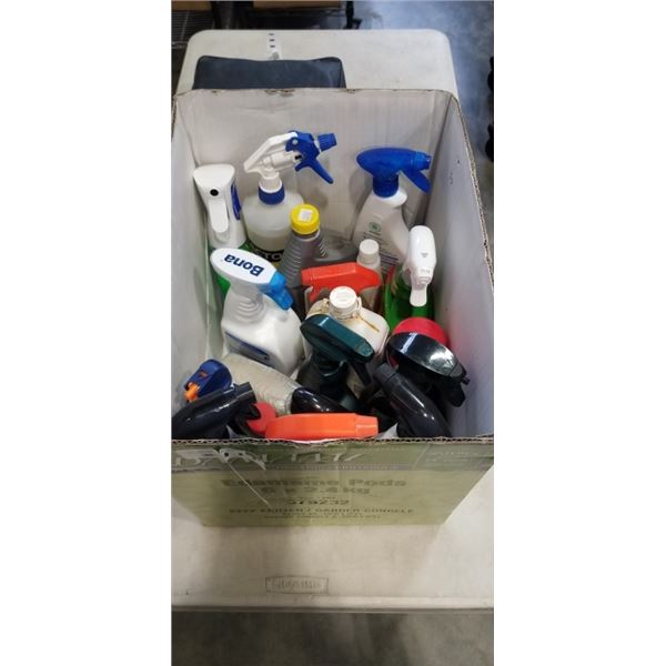 VARIOUS HOUSEHOLD CLEANING SPRAYS