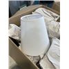 Image 5 : 2 BOXES OF MODERN SCONCES AND SHADES