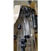 Image 3 : BOX OF ACRYLIC TUBES 2IN DIAMETER 5FT AND 2FT LONG WITH PLUGS AND ADAPTERS