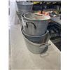 Image 5 : 9 METAL BUCKETS VARIOUS SIZES