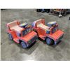 Image 1 : TWO BLUEY ELECTRIC RIDE ON TOYS ONE IS WORKING OTHER IS DEAD NO CHARGER  WITH MULTIFUNCTIONAL KIDS T