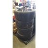 Image 1 : 4 TIRES ON RIMS 245 / 35Z R19