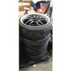 Image 1 : 4 TIRES ON RIMS 215 / 35 R18