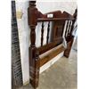 Image 2 : VINTAGE SINGLE SIZE WOOD BEDFRAME