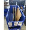 Image 3 : 3 LARGE QUANTUM STACKING STORAGE BINS QUS993 36 INCH LONG X 17 X 17 INCH