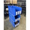 Image 1 : 3 LARGE QUANTUM STACKING STORAGE BINS QUS993 36 INCH LONG X 17 X 17 INCH