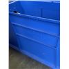 Image 2 : 2 LARGE QUANTUM STACKING STORAGE BINS QRB166 42 INCH LONG X 17 X 17 INCH