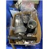 Image 2 : QUANTUM STACKING SOTRAGE BIN WITH ASSORTED STORE REURN DEFECTIVES, INCLUDING VITAMIX BLENDER PARTS, 