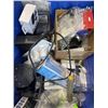 Image 4 : QUANTUM STACKING SOTRAGE BIN WITH ASSORTED STORE REURN DEFECTIVES, INCLUDING VITAMIX BLENDER PARTS, 