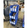Image 1 : 3 LARGE QUANTUM STACKING STOIRAGE BINS FULL OIF TINECO VACUUM PARTS AND ACCESSORIES, CHARGERS, STAND