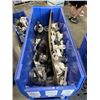 Image 6 : 3 LARGE QUANTUM STACKING STOIRAGE BINS FULL OIF TINECO VACUUM PARTS AND ACCESSORIES, CHARGERS, STAND
