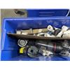 Image 7 : 3 LARGE QUANTUM STACKING STOIRAGE BINS FULL OIF TINECO VACUUM PARTS AND ACCESSORIES, CHARGERS, STAND