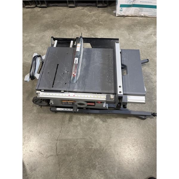 CRAFTSMAN 10 INCH FOLDINMG TABLE SAW