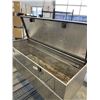 Image 4 : CHECKER PLATE 61 INCH X 24 INCH TRUCK BOX, LOCKING WITH 2 KEYS