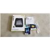 Image 1 : LOT OF ELECTRONTICS PAIR OF WIRELESS HEADPHONES AND WIRELESS PHONE CAR CHARGER