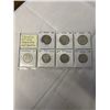 Image 1 : 7 CANADIAN 50 CENT COINS 1968 - 1974 MINT CONDITION