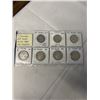 Image 1 : 7 CANADIAN 50 CENT COINS 1977 - 1983 MINT CONDITION