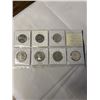 Image 2 : 7 CANADIAN 50 CENT COINS 1977 - 1983 MINT CONDITION