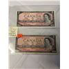 Image 1 : 2 - 1986 CANADIAN $2 BILLS, ONE REGULAR AND ONE REPLACMENT W/ ASTERICKS