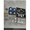 Image 1 : ASSORTED COLLECTOR COINS INCLUDING CANADIAN 1973 DOLLAR SET