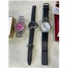 Image 3 : ASSORTED ESTATE WATCHES, INCLDING UNAUTHENTIC PANERAI, RONSON LIGHTER, AND NECKLACE