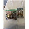 Image 1 : 2 BAGS OF MISC JEWELRY AND PARTS