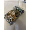 Image 5 : 2 BAGS OF MISC JEWELRY AND PARTS