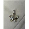 Image 2 : 925 STERLING SILVER PENDANT W/ STONE, MAKRED 925 K
