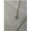 Image 2 : STERLING SILVER CHAIN (925) W/ PENDANT MARKED 925 CN FZN