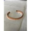 Image 1 : SOLID COPPER W/ MAGNET HEALTH OPEN CUFF BANGLE