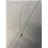 Image 1 : STERLING SILVER CHAIN W/ PENDANT H&B NECKLACE MARKED 925 HB