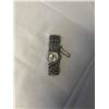 Image 1 : VINTAGE VENDOME MECHANICAL WIND UP WATCH 17 JEWELS ORIGINAL BRACELET W/ SAFETY CHAIN, WORKING