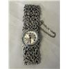Image 2 : VINTAGE VENDOME MECHANICAL WIND UP WATCH 17 JEWELS ORIGINAL BRACELET W/ SAFETY CHAIN, WORKING