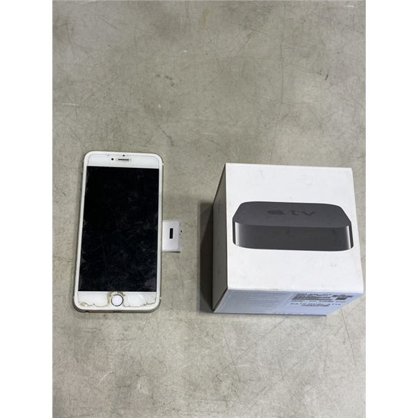 APPLE IPHONE AND TV - UNTESTED
