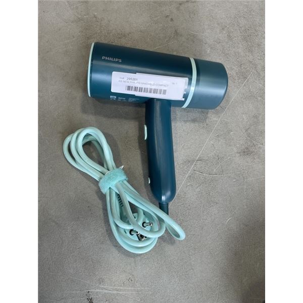 AS NEW PHILIPS HANDHELD COMPACT PORTABLE STEAMER