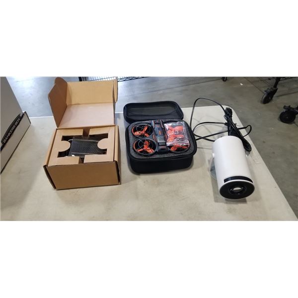 LQWELL CAMERA AND THERALRIGHT XP-90 AND DEONE DRONE